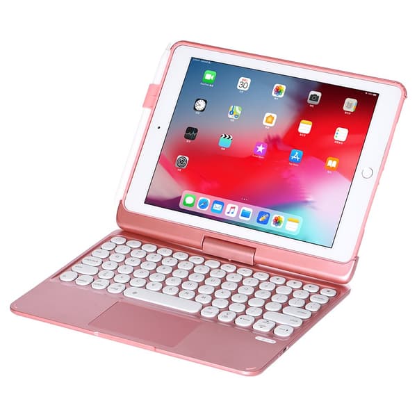 Vikbart fodral och Bluetooth Tangentbord Royal bailey Q5 för 2018&2017iPad/Pro9.7/Air2