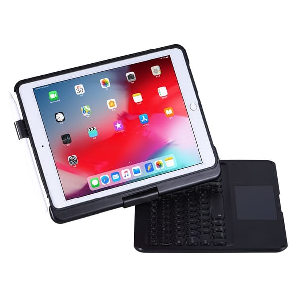 Klapcover og Bluetooth Tastatur Royal bailey Q7 til iPad 10.2(2021/2020/2019)/iPad Air 10.5/iPad Pro10.5
