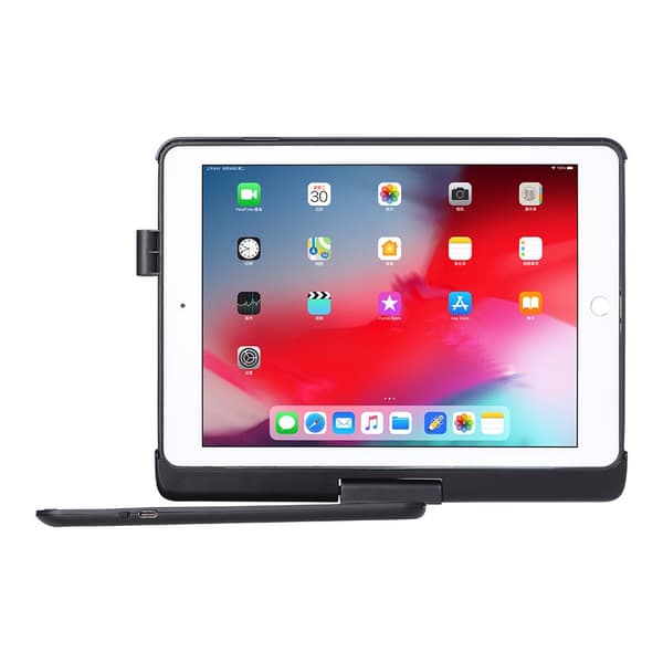 Klapcover og Bluetooth Tastatur Royal bailey Q7 til iPad 10.2(2021/2020/2019)/iPad Air 10.5/iPad Pro10.5