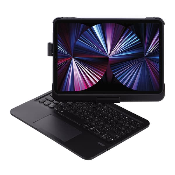 Vikbart fodral och Bluetooth Tangentbord Royal bailey Q8 för iPad Air4 (2020) 10.9/iPad Pro11(2021/2020/2018)