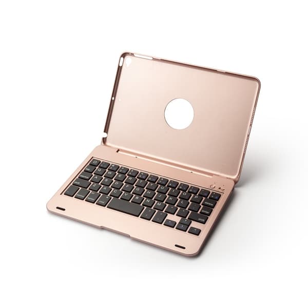 Klapcover og Bluetooth Tastatur Royal bailey F1+ til iPad mini4/5