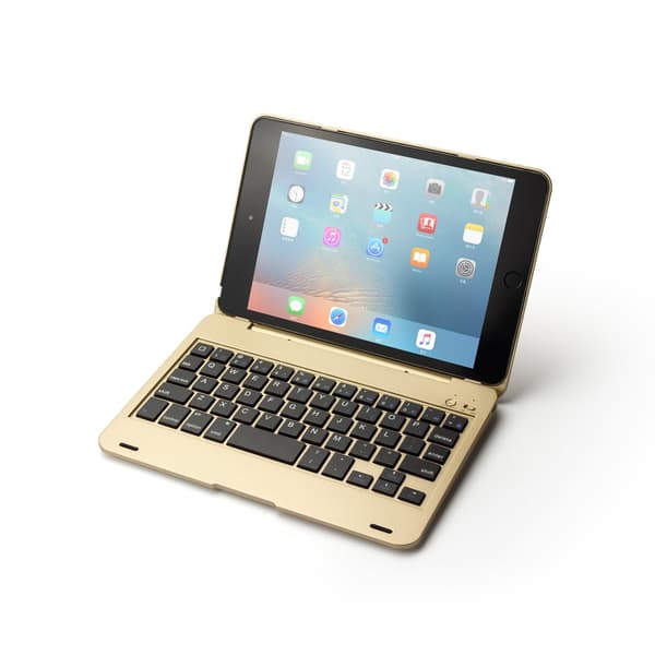 Vikbart fodral och Bluetooth Tangentbord Royal bailey F1+ för iPad mini4/5