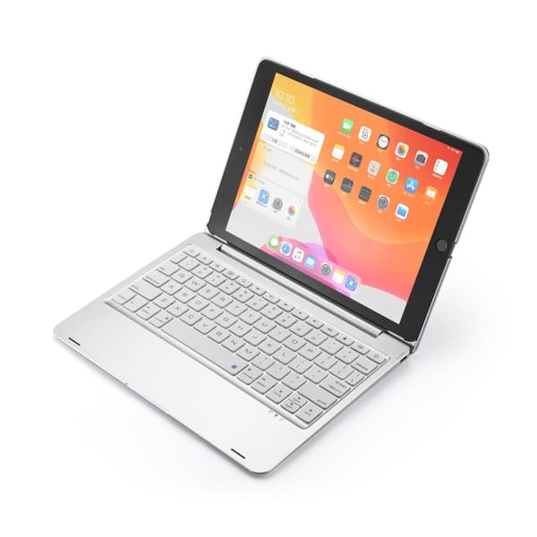 Vikbart fodral och Bluetooth Tangentbord Royal bailey F102B för iPad 10.2(2021/2020/2019)/iPad Air 10.5/iPad Pro10.5
