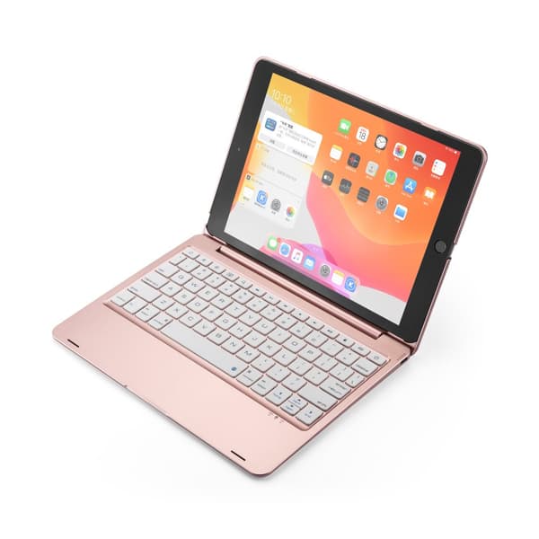 Vikbart fodral och Bluetooth Tangentbord Royal bailey F102B för iPad 10.2(2021/2020/2019)/iPad Air 10.5/iPad Pro10.5