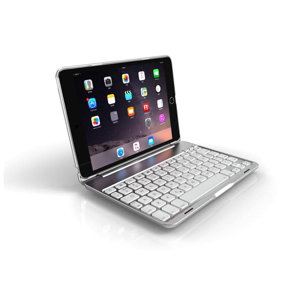 Klapcover og Bluetooth Tastatur Royal bailey F8SM til iPad mini1/2/3