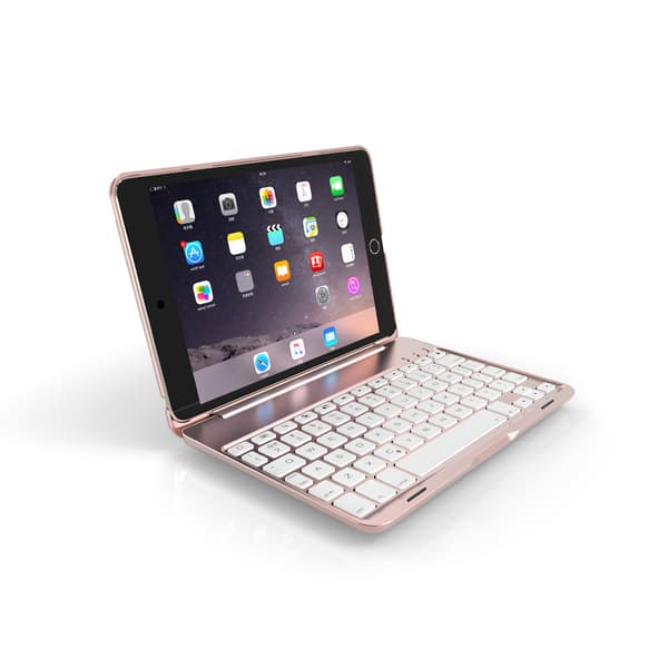 Klapcover og Bluetooth Tastatur Royal bailey F8SM til iPad mini1/2/3