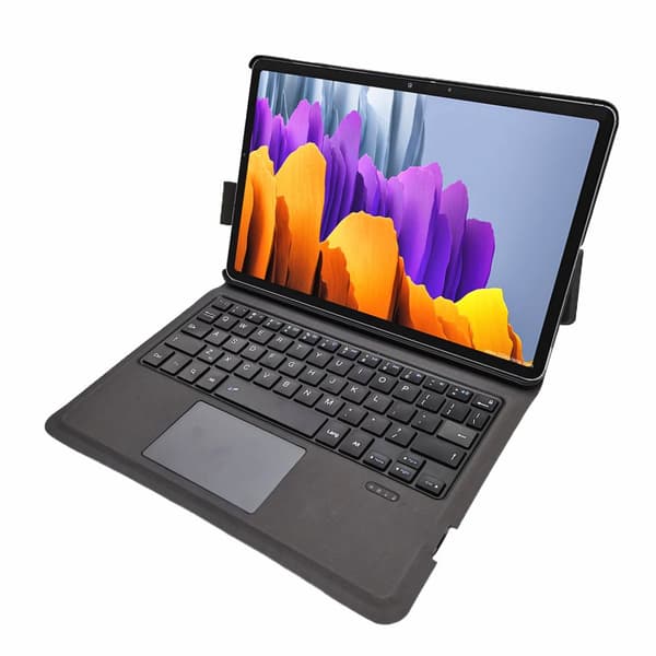 Klapcover og Bluetooth Tastatur Royal bailey S063 til Samsung Tab S7 11" T870/T875