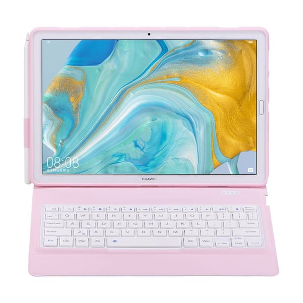 Klapcover og Bluetooth Tastatur Royal bailey T1083 til HUAWEI MediaPad M6 10.8/MatePad 10.8