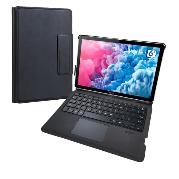 Vikbart fodral och Bluetooth Tangentbord Royal bailey T1062 för HUAWEI MediaPad M6 10.8/MatePad 10.8