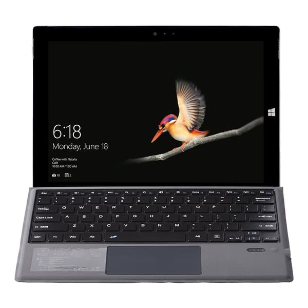 Kääntökansi ja Bluetooth näppäimistö Royal bailey 1089A-C för surface pro3/pro4/pro2017/pro6/pro7