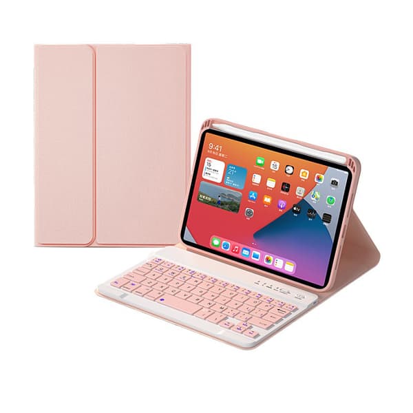 Kääntökansi ja Bluetooth näppäimistö Royal bailey HK509 för 2018&2017iPad/iPad Air2 9.7