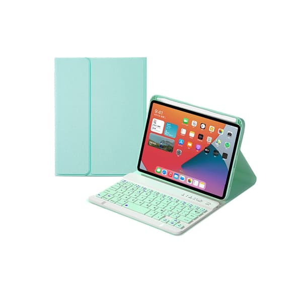 Kääntökansi ja Bluetooth näppäimistö Royal bailey HK509 för 2018&2017iPad/iPad Air2 9.7