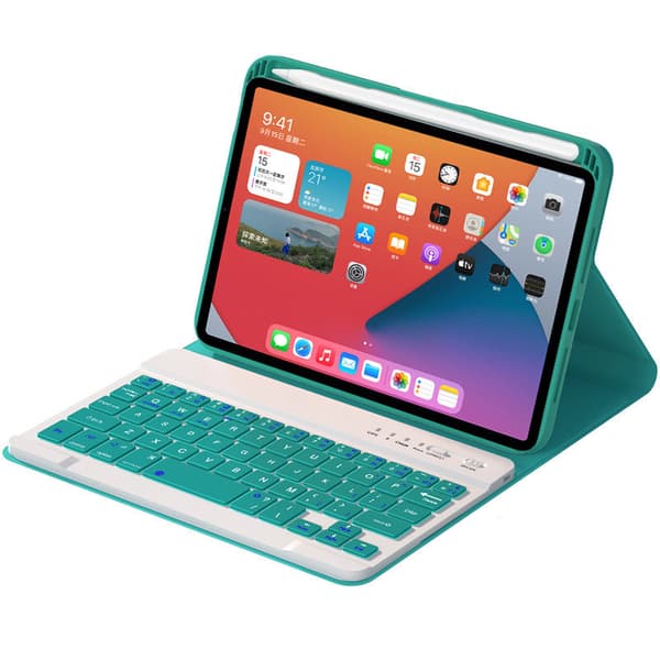 Vikbart fodral och Bluetooth Tangentbord Royal bailey HK209 för iPad10th(2022)10.9