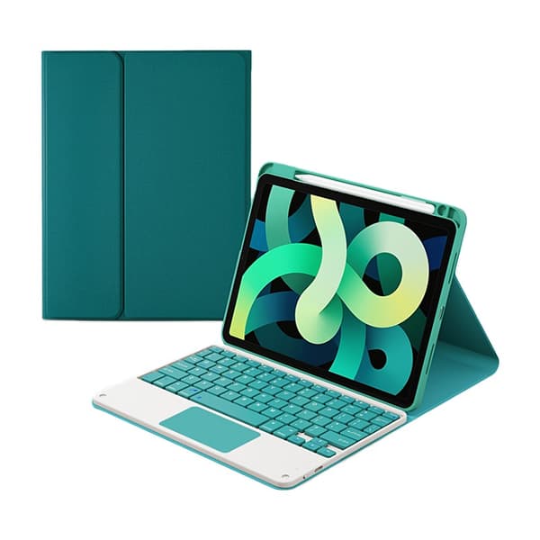 Kääntökansi ja Bluetooth näppäimistö Royal bailey HK509C för 2018&2017iPad/iPad Air2 9.7