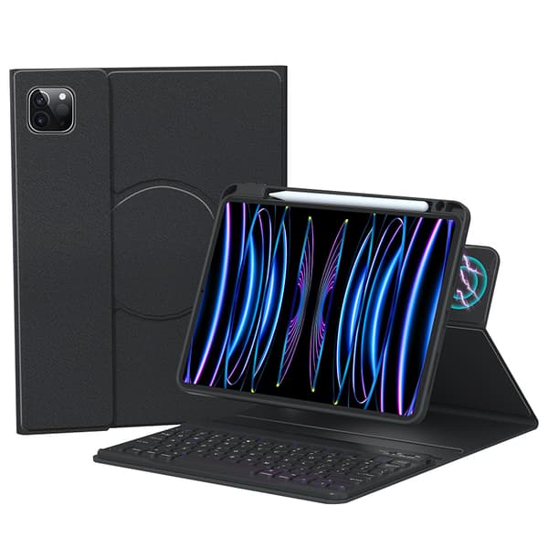 Klapcover og Bluetooth Tastatur Royal bailey HD11 til iPad Air5 10.9(2022)/iPad Air4 10.9(2020)/iPad Pro11(2022/2021/2020/2018)