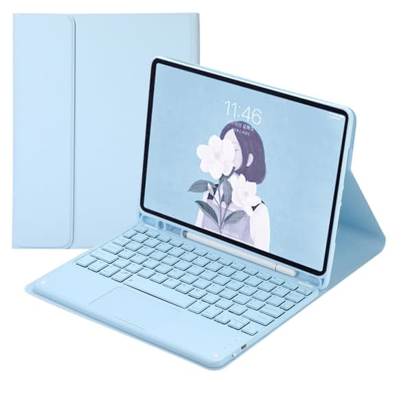 Vikbart fodral och Bluetooth Tangentbord Royal bailey TS209C för iPad 10th(2022)10.9