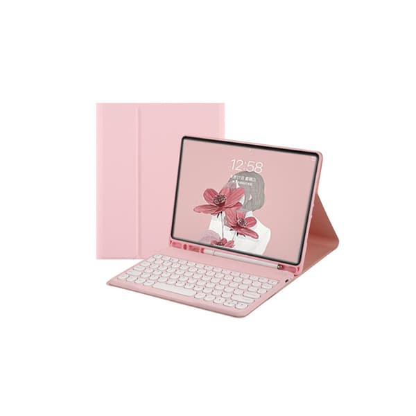 Vikbart fodral och Bluetooth Tangentbord Royal bailey TS131 för iPad Pro12.9(2022/2021/2020/2018)