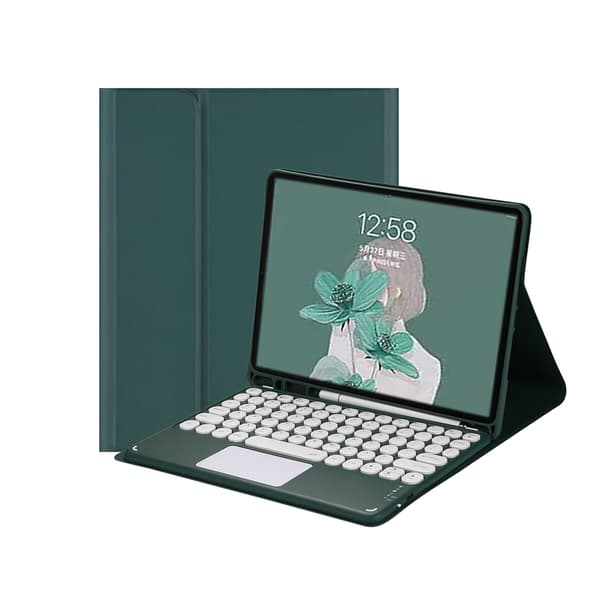 Klapcover og Bluetooth Tastatur Royal bailey til iPad Pro12.9(2022/2021/2020/2018)