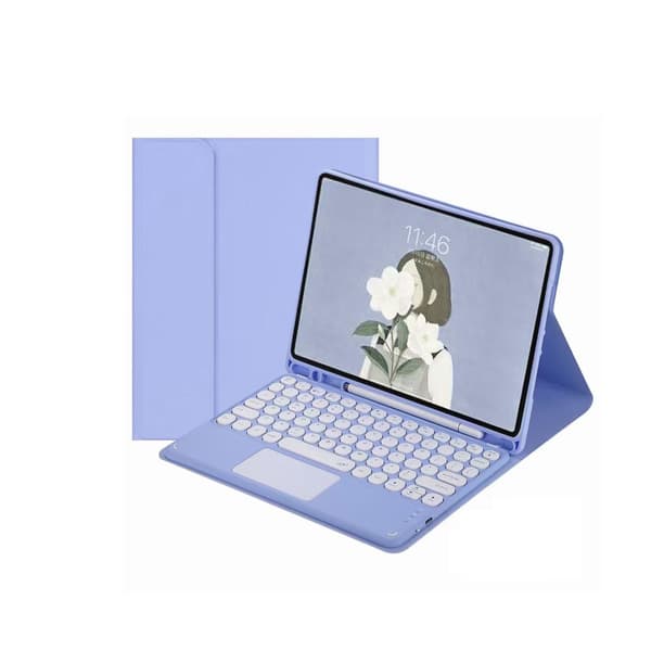 Vikbart fodral och Bluetooth Tangentbord Royal bailey för iPad Pro12.9(2022/2021/2020/2018)