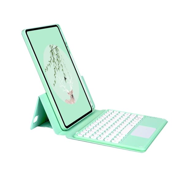 Vikbart fodral och Bluetooth Tangentbord Royal bailey SY12C för iPad 10.2(2021/2020/2019)/iPad Air 10.5/iPad Pro10.5