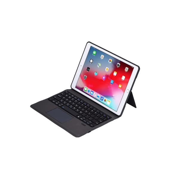 Vikbart fodral och Bluetooth Tangentbord Royal bailey T1091 för 2018&2017iPad/Pro9.7/Air2/Air