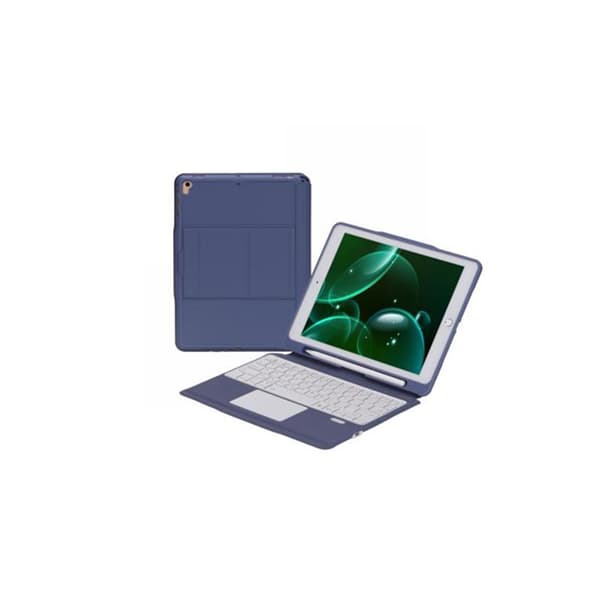 Vikbart fodral och Bluetooth Tangentbord Royal bailey T206 för iPad 10.2(2021/2020/2019)/iPad Air 10.5/iPad Pro10.5