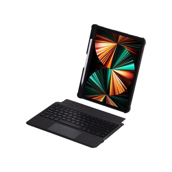 Vikbart fodral och Bluetooth Tangentbord Royal bailey T5209D för iPad Pro12.9(2022/2021/2020/2018)