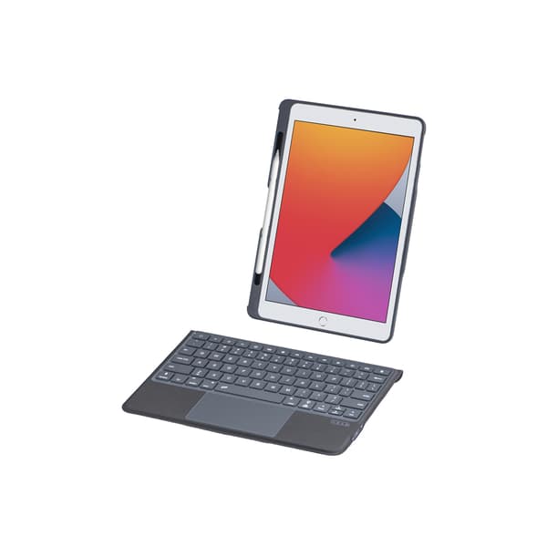 Vikbart fodral och Bluetooth Tangentbord Royal bailey T5506D för iPad 10.2(2021/2020/2019)/iPad Air 10.5/iPad Pro10.5