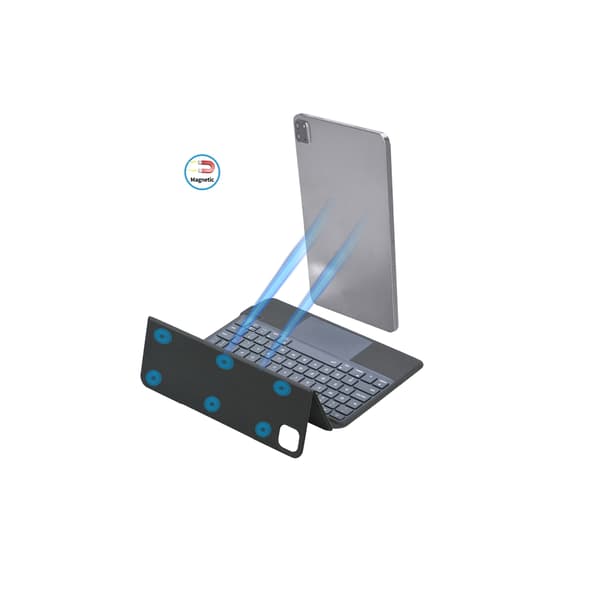 Klapcover og Bluetooth Tastatur Royal bailey J3128D til iPad10th (2022)10.9