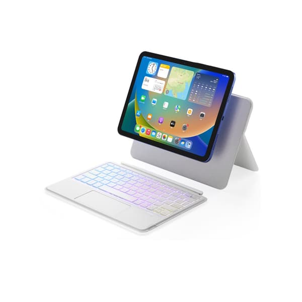 Klapcover og Bluetooth Tastatur Royal bailey P109 til iPad 10th 2022 10.9