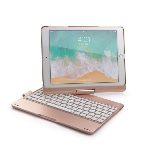 Klapcover og Bluetooth Tastatur Royal bailey F102AS til iPad 10.2/Air10.5/Pro10.5