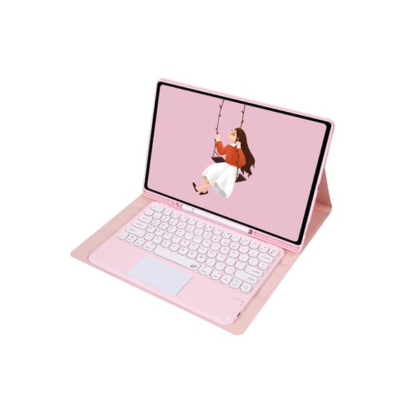 Vikbart fodral och Bluetooth Tangentbord Royal bailey för Samsung TabS6 Lite 2022 10.4" P613/P619/2020 10.4" P610/P615