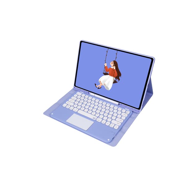 Vikbart fodral och Bluetooth Tangentbord Royal bailey YM-T870C för Samsung Tab S7 11" T870/T875/Samsung Tab S8 11" X700