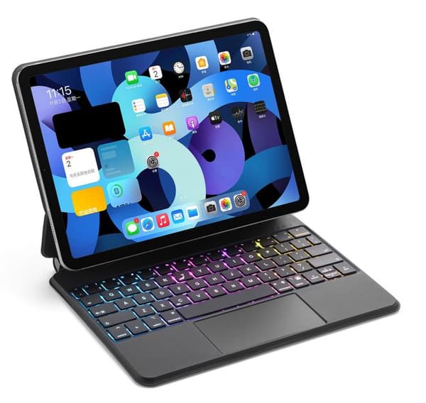 Kääntökansi ja Bluetooth näppäimistö Royal bailey M11P-B-M7108 för Huawei MatePad Pro 10.8 (2021/2019)