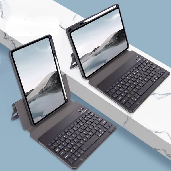 Kääntökansi ja Bluetooth näppäimistö Royal bailey SX131 för iPad Pro12.9 (Gen3456th)