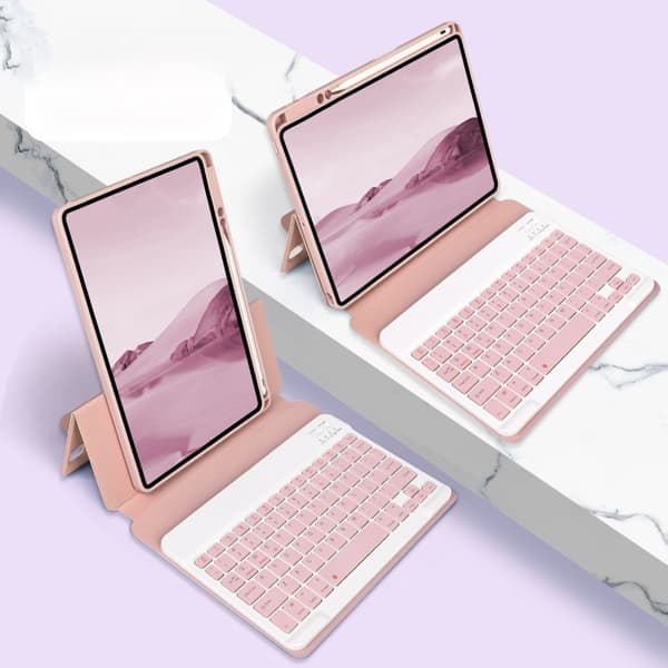 Vikbart fodral och Bluetooth Tangentbord Royal bailey SX131 för iPad Pro12.9 (Gen3456th)