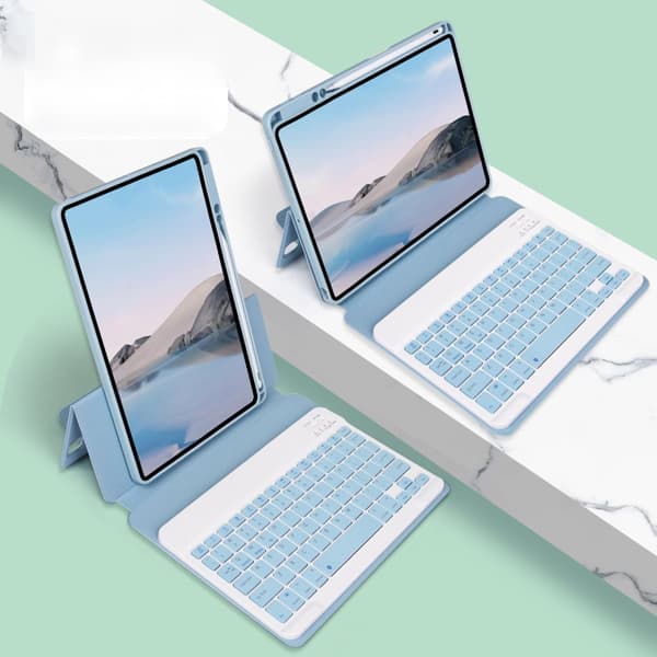 Vikbart fodral och Bluetooth Tangentbord Royal bailey SX131 för iPad Pro12.9 (Gen3456th)