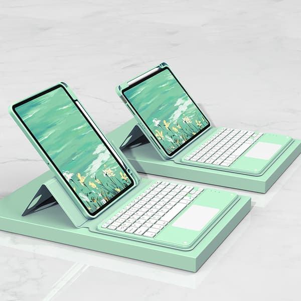 Vikbart fodral och Bluetooth Tangentbord Royal bailey SX006C för iPad 9.7