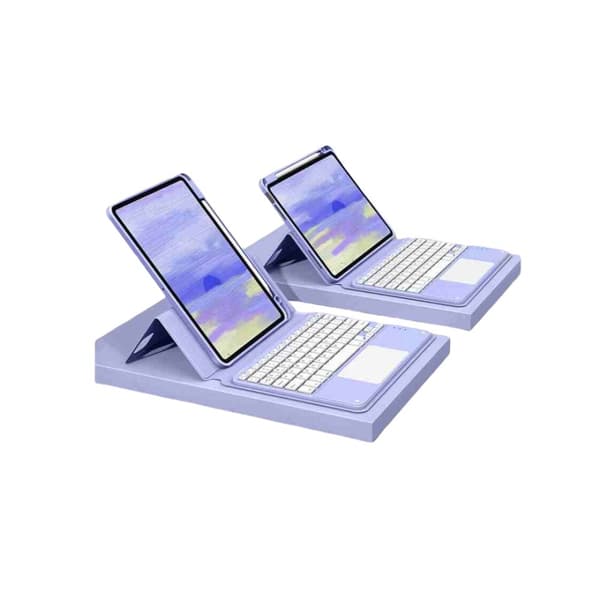 Vikbart fodral och Bluetooth Tangentbord Royal bailey SX11C-1 för iPad Air 11 (2024)/iPad Air 10.9 (gen4/5th)/iPad Pro11 (gen1/2/3/4th)