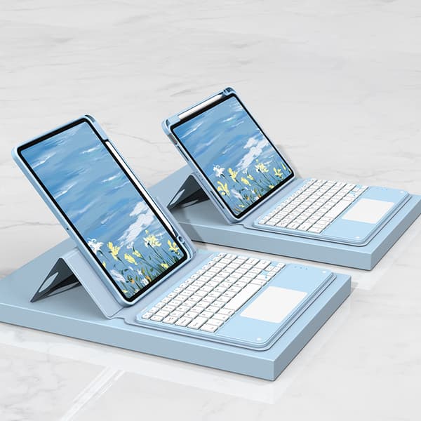 Klapcover og Bluetooth Tastatur Royal bailey SX11C-2 til iPad Air 11 (2024)/iPad Air 10.9 (gen4/5th)/iPad Pro11 (gen1/2/3/4th)