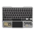 Miniatyrbild 1 av 3: Vikbart fodral och Bluetooth Tangentbord Royal bailey TSC-X210-1 för Samsung Galaxy Tab A9+ 11" X210
