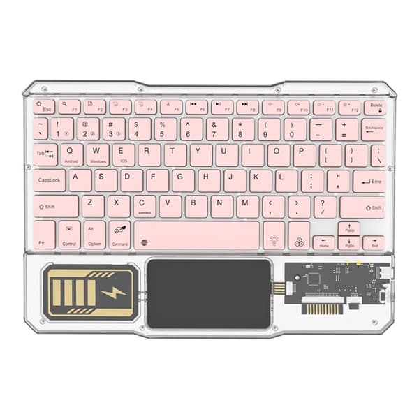 Klapcover og Bluetooth Tastatur Royal bailey JT-X200-1 til Samsung Galaxy Tab A8 10.5" X200/X205