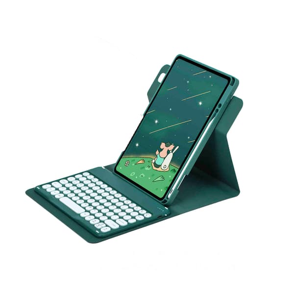 Vikbart fodral och Bluetooth Tangentbord Royal bailey PD-D006 för iPad 9.7