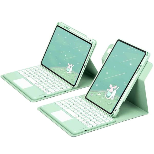 Vikbart fodral och Bluetooth Tangentbord Royal bailey PD-E209-1 för iPad10th (2022)10.9