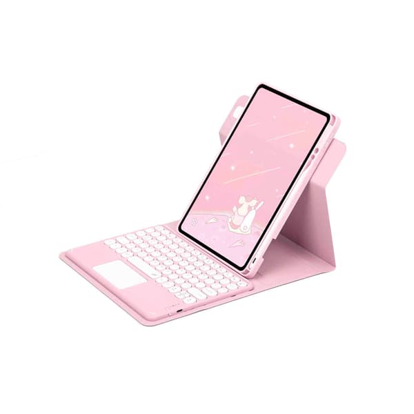 Vikbart fodral och Bluetooth Tangentbord Royal bailey PD-E211 för iPad Pro11 2024