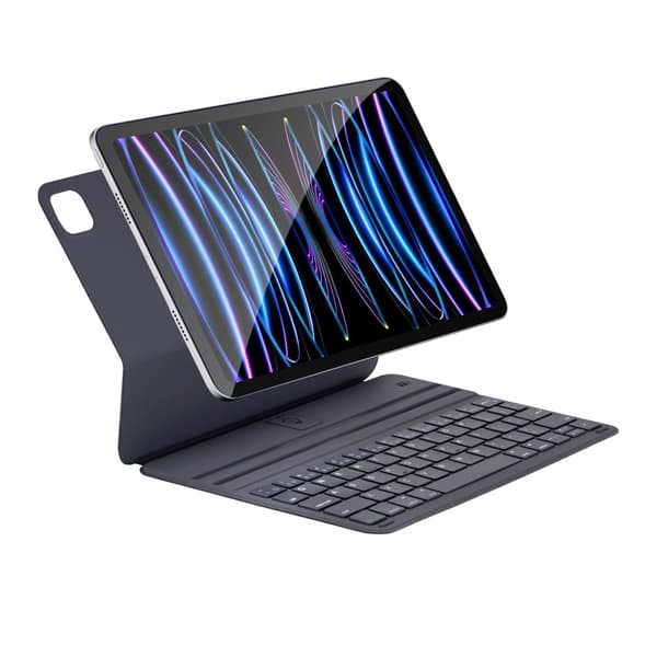 Kääntökansi ja Bluetooth näppäimistö Royal bailey N1035 för iPad Air 11(2024)/Air5 10.9(2022)/Air4 10.9(2020)/Pro11(2022/2021/2020/2018)