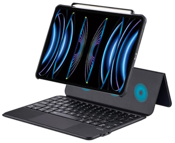 Kääntökansi ja Bluetooth näppäimistö Royal bailey PJ5028D för iPad 10th 10.9 2022