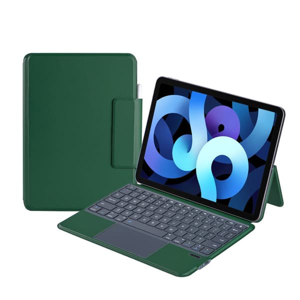 Vikbart fodral och Bluetooth Tangentbord Royal bailey J3125-6-1 för iPad Air 11(2024)/iPad Air5 10.9(2022)/Air4 10.9(2020)/Pro11(2022/2021/2020/2018)