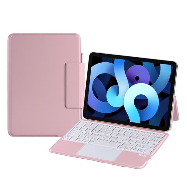 Vikbart fodral och Bluetooth Tangentbord Royal bailey J3125-6D för iPad Air 11(2024)/ Air5 10.9(2022)/ Air4 10.9(2020)/Pro11(2022/2021/2020/2018)