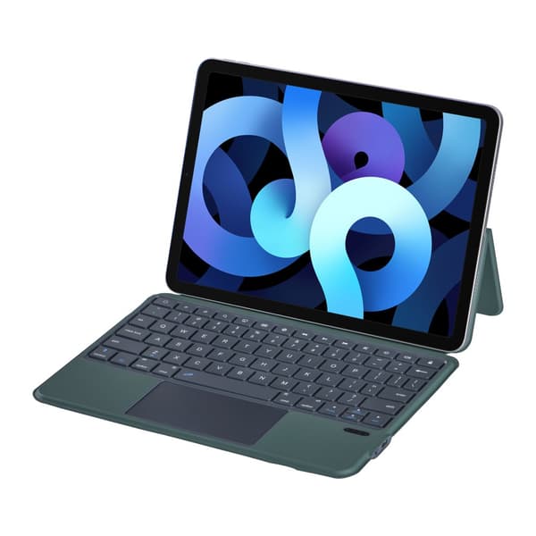 Vikbart fodral och Bluetooth Tangentbord Royal bailey J3125-6D för iPad Air 11(2024)/ Air5 10.9(2022)/ Air4 10.9(2020)/Pro11(2022/2021/2020/2018)